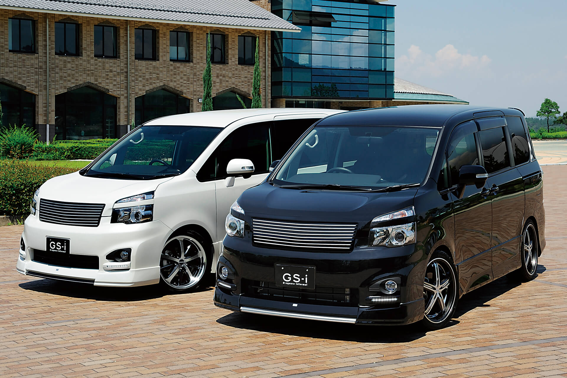 Gスクエア・GS-i ヴォクシー ハーフスポイラー　未塗装 GS-i VOXY フロントスポイラー | アルミホイール・エアロパーツ・カー